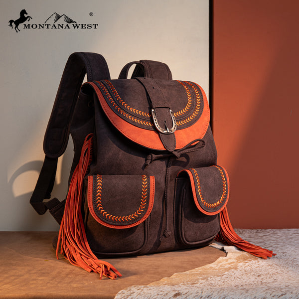 Montana West popular Fringe Collection Concealed Carry Backpack