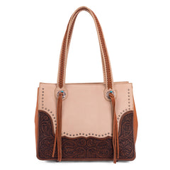 MW1314G-8317  Montana West Tooled Collection Concealed Carry Tote