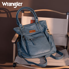 WG165-1110 Wrangler Slouchy Tote/Crossbody - Jean