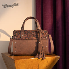 WG160-60102   Wrangler Western Tooled Tote Crossbody