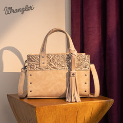 WG160-60102   Wrangler Western Tooled Tote Crossbody