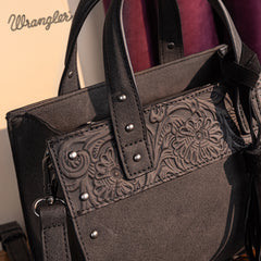 WG160-60102   Wrangler Western Tooled Tote Crossbody