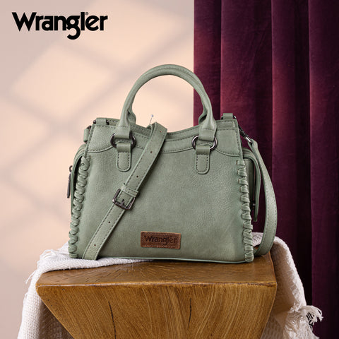 WG183-8300  Wrangler Carry-All Whipstitch Tote/Crossbody