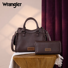 WG183-8300  Wrangler Carry-All Whipstitch Tote/Crossbody