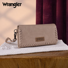 WG183-W048   Wrangler Whipstitch Wristlet Wallet