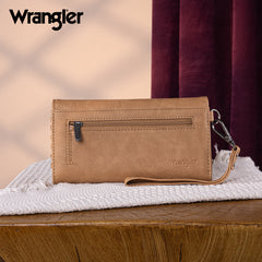 WG183-W048   Wrangler Whipstitch Wristlet Wallet