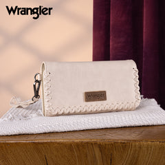 WG183-W048   Wrangler Whipstitch Wristlet Wallet