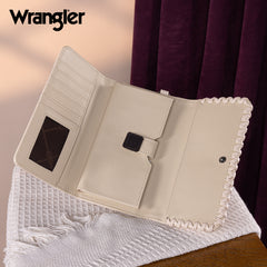 WG183-W048   Wrangler Whipstitch Wristlet Wallet