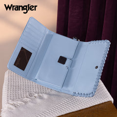 WG183-W048   Wrangler Whipstitch Wristlet Wallet