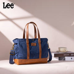 LEE53-004   LEE  Waxed Canvas Tote Bag/Crossbody