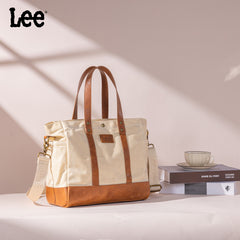 LEE53-004   LEE  Waxed Canvas Tote Bag/Crossbody