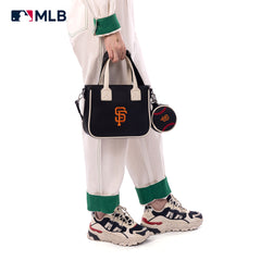 MLB-SF103  MLB San Francisco Giants Team  Tote/Crossbody with Baseball Coin Pouch