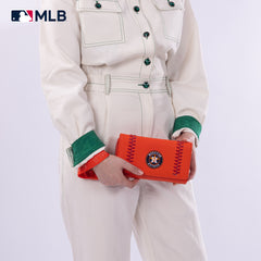 MLB-HA107  MLB Houston Astros Team Wallet/Wristlet