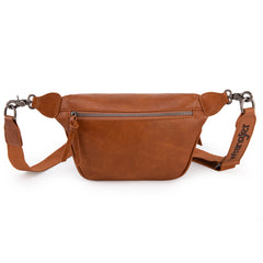 WG82-194  Wrangler Fanny Pack Belt Bag Sling Bag -Light Brown