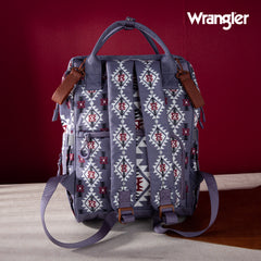 WG2204-9110   Wrangler Aztec Printed Callie Backpack - Lavender