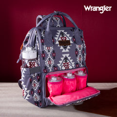 WG2204-9110   Wrangler Aztec Printed Callie Backpack - Lavender