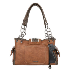 MW1138G-8085W  Montana West Concho Collection Concealed Carry Satchel