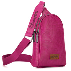 WG87-210 Wrangler Sling Bag/Crossbody/Chest Bag  - Hot Pink