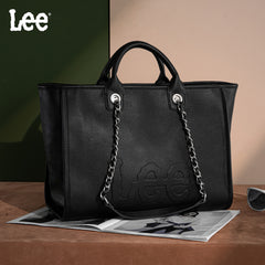 LEE46-345  LEE Top Handle/Chain Strap Wide Tote