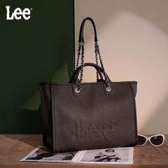 LEE46-345  LEE Top Handle/Chain Strap Wide Tote