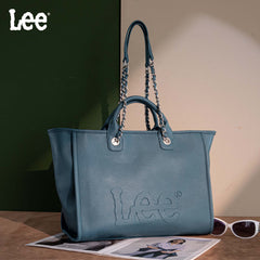 LEE46-345  LEE Top Handle/Chain Strap Wide Tote