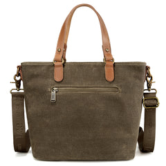 LEE51-003  LEE Denim Waxed Canvas Tote/Shoulder Bag/Crossbody