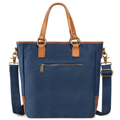 LEE51-007  LEE Denim Waxed Canvas Tote/Shoulder Bag/Crossbody