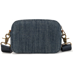 LEE58-005  LEE Denim Canvas Shoulder/Crossbody Bag with Detachable Mini Pouch