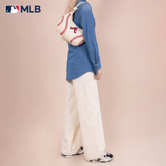 MLB-AB101  MLB Atlanta Braves Team Hobo Bag/Shoulder Bag