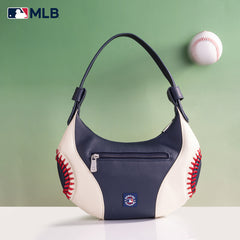 MLB-AB101  MLB Atlanta Braves Team Hobo Bag/Shoulder Bag