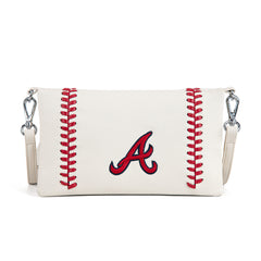 MLB-AB106   MLB Atlanta Braves Team Bi-Fold Clutch/Crossbody