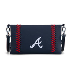 MLB-AB106   MLB Atlanta Braves Team Bi-Fold Clutch/Crossbody