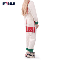 MLB-AB106   MLB Atlanta Braves Team Bi-Fold Clutch/Crossbody