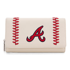 MLB-AB107   MLB Atlanta Braves Team Wallet/Wristlet