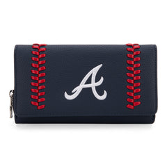 MLB-AB107   MLB Atlanta Braves Team Wallet/Wristlet