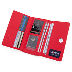 MLB-AB107   MLB Atlanta Braves Team Wallet/Wristlet