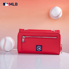 MLB-AB107   MLB Atlanta Braves Team Wallet/Wristlet