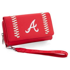 MLB-AB107   MLB Atlanta Braves Team Wallet/Wristlet