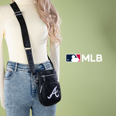 MLB-AB25-325  MLB Atlanta Braves Team Shoulder Bag/ Crossbody Bag