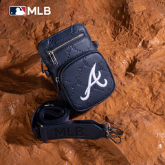 MLB-AB25-325  MLB Atlanta Braves Team Shoulder Bag/ Crossbody Bag