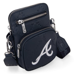 MLB-AB25-325  MLB Atlanta Braves Team Shoulder Bag/ Crossbody Bag