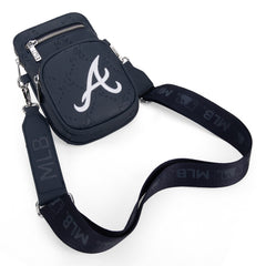 MLB-AB25-325  MLB Atlanta Braves Team Shoulder Bag/ Crossbody Bag