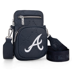 MLB-AB25-325  MLB Atlanta Braves Team Shoulder Bag/ Crossbody Bag