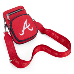 MLB-AB25-325  MLB Atlanta Braves Team Shoulder Bag/ Crossbody Bag