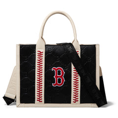 MLB-BR100-100   MLB Boston Red Sox Team Whipstitch Tote/Crossbody