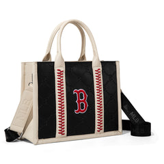 MLB-BR100-100   MLB Boston Red Sox Team Whipstitch Tote/Crossbody