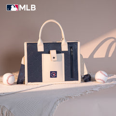 MLB-BR100-100   MLB Boston Red Sox Team Whipstitch Tote/Crossbody