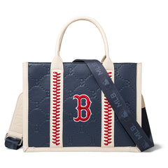 MLB-BR100-100   MLB Boston Red Sox Team Whipstitch Tote/Crossbody