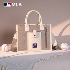 MLB-BR100-100   MLB Boston Red Sox Team Whipstitch Tote/Crossbody