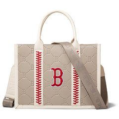 MLB-BR100-100   MLB Boston Red Sox Team Whipstitch Tote/Crossbody